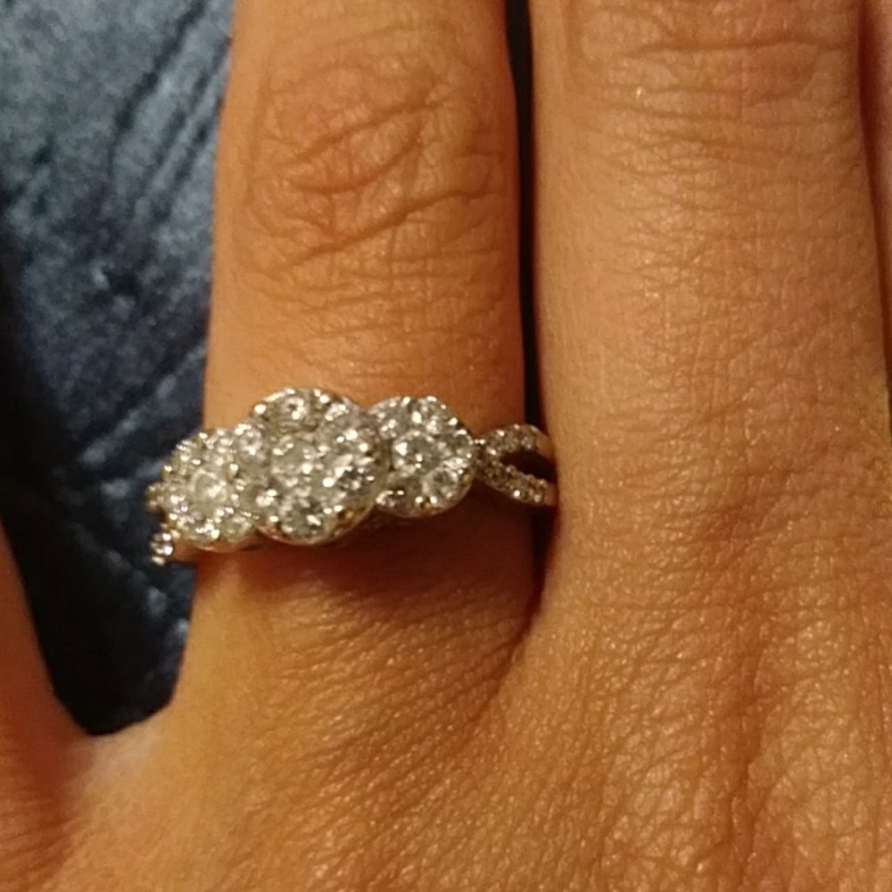 SALE His Her James Avery Diamond Wedding Ring